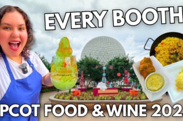 Ultimate Foodie Guide to Epcot Food and Wine 2025: All Booths with HONEST Reviews