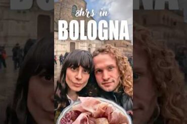 8 Hours in Bologna! What to see, where to eat! #italy #bologna #food