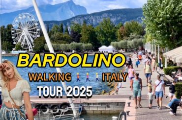 Bardolino Italy Walk Along Lake Garda Promenade in 4K