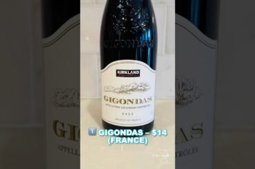 Top 5 Costco Wines Under $17 #costco #wine #costcodeals #budgetwine #winetok #bestwineunder20