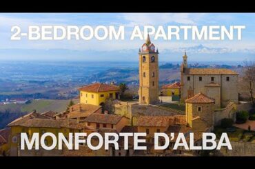 Great 2-bedroom apartment in the #1 Barolo wine town!!