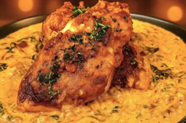 Creamy Tuscan Chicken That Tastes Like It’s From an Italian Restaurant!