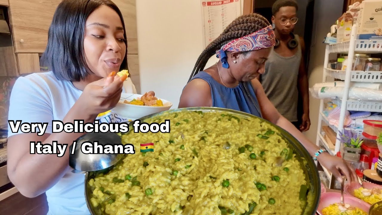Cooking Italian RiceRisotto from scratch by a Ghanaian living in Europe || VLOG2025 Cooking Italian RiceRisotto from scratch by a Ghanaian living in Europe || VLOG2025