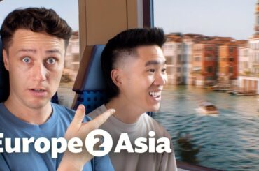 We took the train from Europe to Asia - Ep4