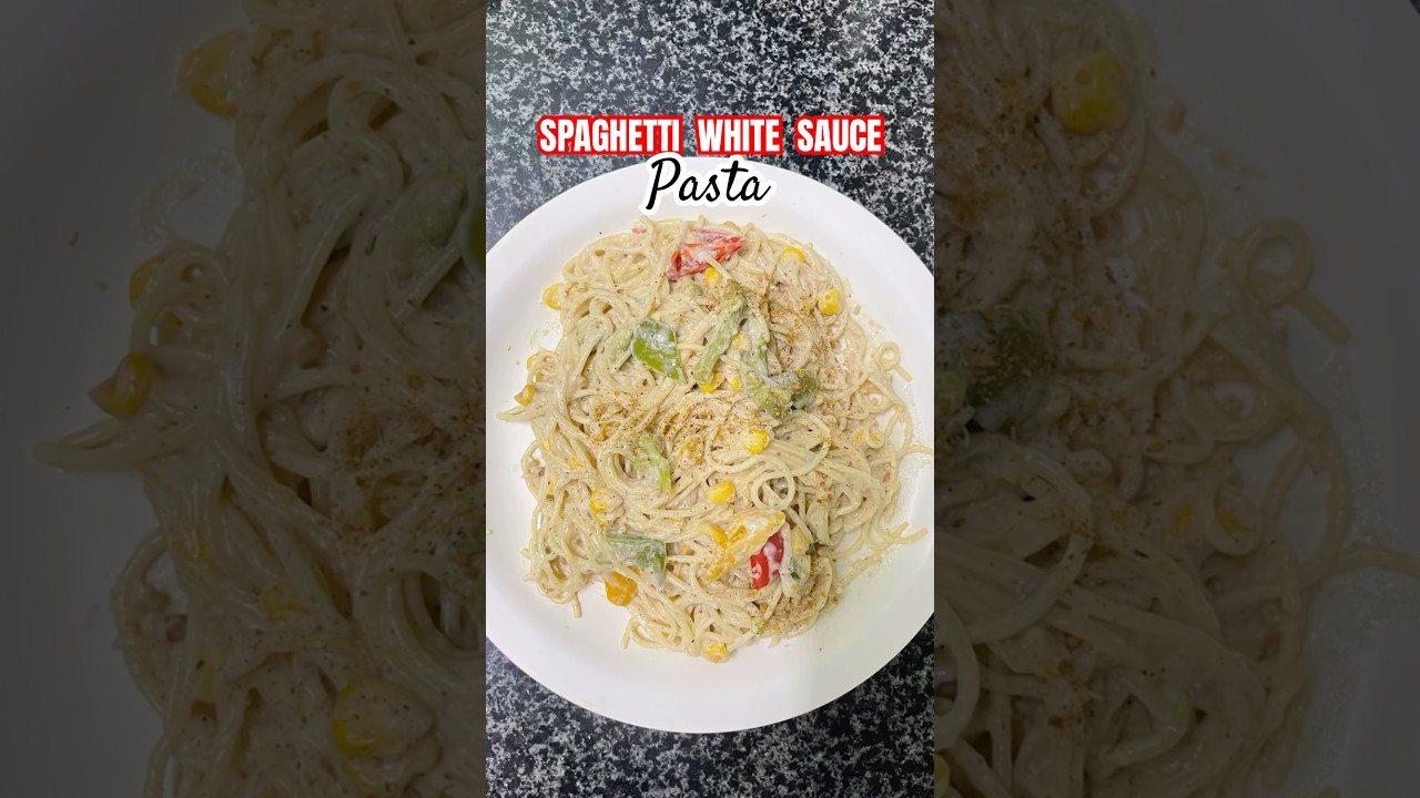 White Sauce Pasta Recipe #shorts #pasta #italianfood #ytshorts #shortsfeed #asmr White Sauce Pasta Recipe #shorts #pasta #italianfood #ytshorts #shortsfeed #asmr