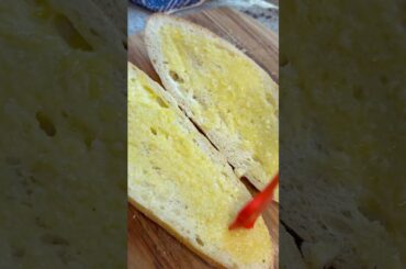 Cheesy Italian Garlic Bread #shorts #garlicbread