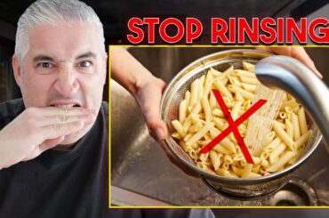 The Great Pasta Myth: Why Italians Don't Rinse Their Pasta