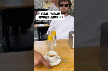 Viral Italy espresso tonic
