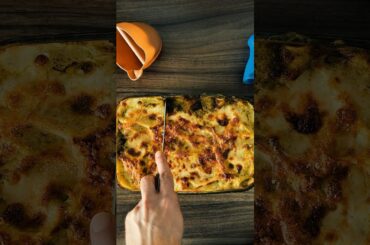 Unique Lasagna Recipe with Pesto, Sausage & Veggies #italianfood #pasta #lasagna