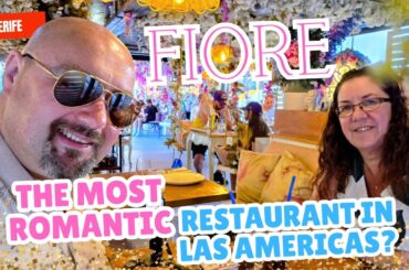 Fiore - The Most ROMANTIC LUXURY Italian Restaurant in Tenerife?