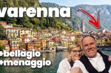 LAKE COMO VLOG Italy Travel Guide (Varenna, Bellagio & Menaggio)