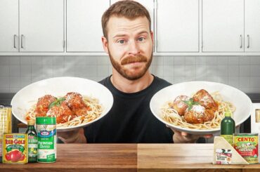 Do Expensive Groceries make better Spaghetti & Meatballs?