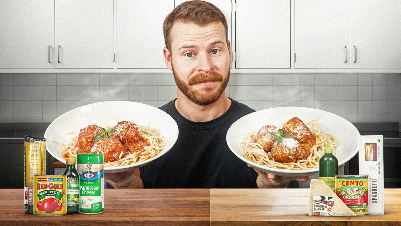Do Expensive Groceries make better Spaghetti & Meatballs? Do Expensive Groceries make better Spaghetti & Meatballs?
