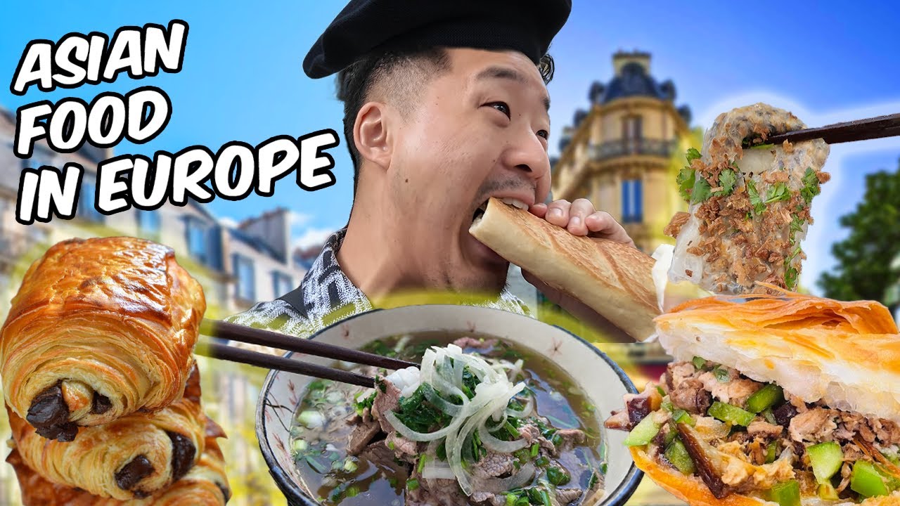 AMAZING Asian Food In FRANCE & ITALY! (1 Hour Tour) AMAZING Asian Food In FRANCE & ITALY! (1 Hour Tour)