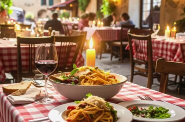 Italian Trattoria Guitar Ambience