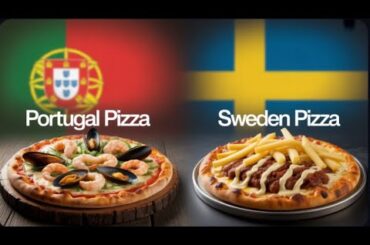 I Compared Pizza in Portugal with Swedish Kebabpizza (Not What I Expected!)