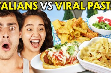 Italians Try Viral American Pasta! (Ft. itsQCP)