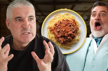 Reacting to "MASTERCHEF JUDGE" Secret BOLOGNESE Recipe
