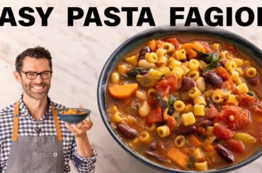 EASY Pasta Fagioli Recipe