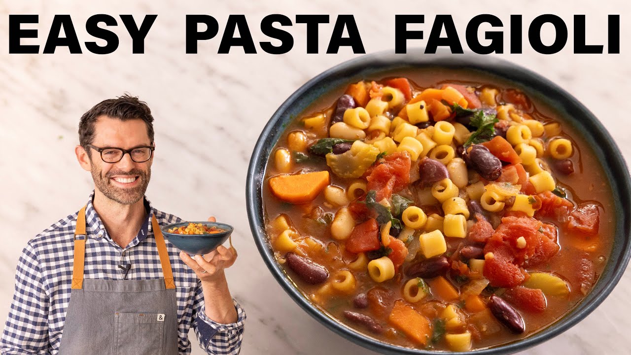 EASY Pasta Fagioli Recipe EASY Pasta Fagioli Recipe