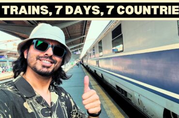 7 Trains, 7 Days, 7 Countries - My Europe Train Journey starts with @eurail