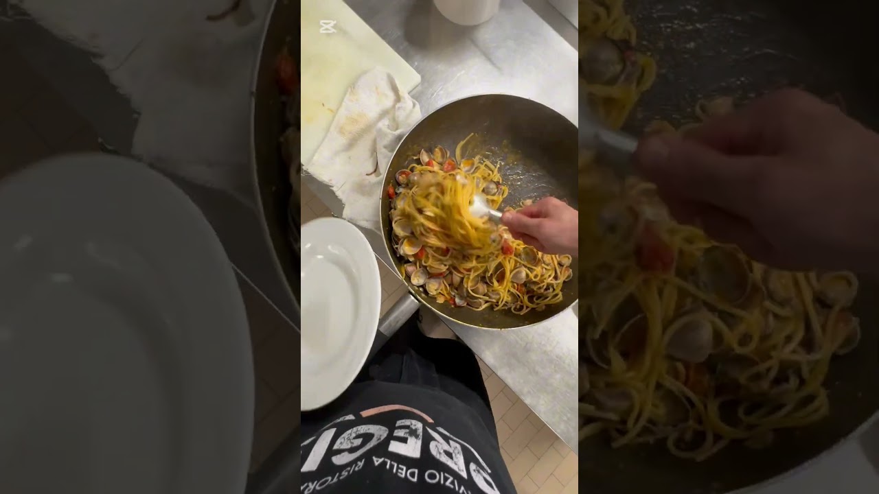 Pov,Italian pasta cooking Pov,Italian pasta cooking