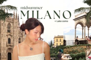 Milan vlog ( duomo views, como cruise, & bellagio bliss )