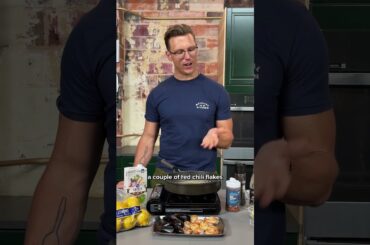 Making the Perfect Seafood Pasta For Last Meals @KrogerCo #ad