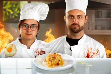 Can Two Conjoined YouTubers Cook a Nice Italian Meal?
