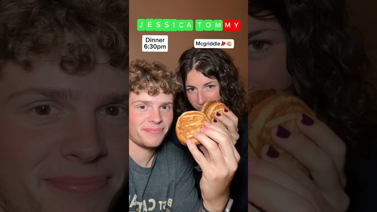 Eating foods that start with the letters of me and my girlfriend’s name for the day! Eating foods that start with the letters of me and my girlfriend’s name for the day!