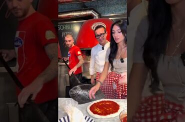 Honoring the Legend Celebrating Diego Maradona’s Birthday in Naples with @sorbillo #DiegoMaradon