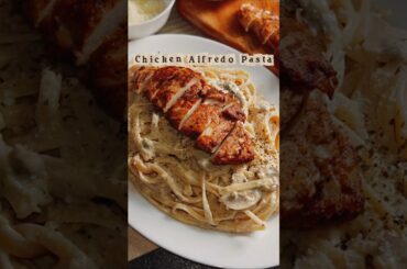 Chicken Alfredo Pasta #chickenalfredo #chickenalfredopasta