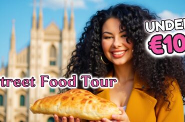 Milan's MOST Delicious Cheap Eats to Try. || Milan Walking Tour And A Stop At Luini Panzerotti