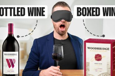 Blind-Tasting Boxed vs. Bottled (Same Wine!) Which One Wins?