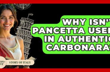 Why Isn't Pancetta Used In Authentic Carbonara? - Story Of Italy
