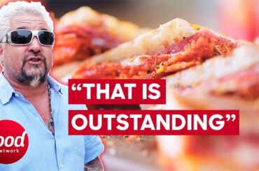 Guy Experiences Next-Level Flavour With The ‘Diablo’ Sandwich! | Diners, Drive-Ins & Dives