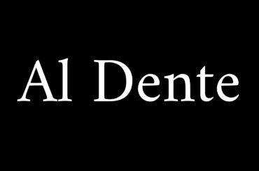 How to Pronounce Al Dente (Italian Cooking Term)