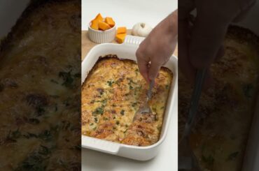Sage and butternut gratin