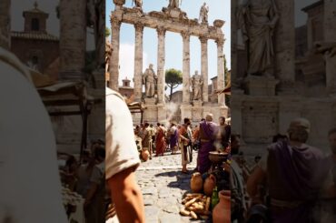 POV: Walking in Ancient Rome (100 AD) #historyshorts