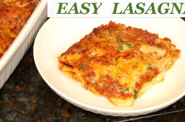 Easy Lasagna Recipe
