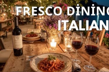 Evening in Italy ~ Al Fresco Dining & Romantic Mediterranean Music on Lake Como