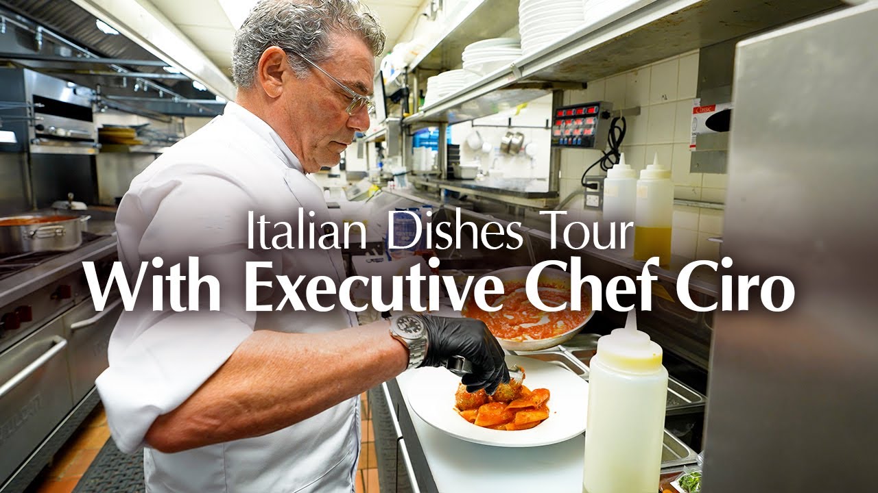 Italian Date Night Dinner Tour w. Executive Chef Ciro Italian Date Night Dinner Tour w. Executive Chef Ciro