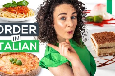 20 Italian Phrases You NEED to Order Food & Drink | Italian for Beginners + FREE PDF