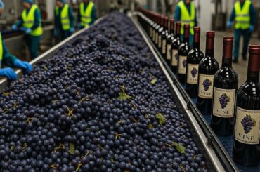 How Grapes Are Turned Into Wine In A Factory | Wine Production Process