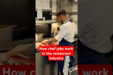 How job opportunities work in restaurants #chef #jobs #cheflife