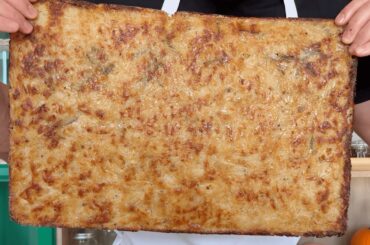 8 Million Views! Italian Onion Flatbread | Viral Crispy Schiacciata Recipe