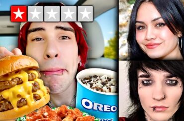 Trying my Friends Fast Food Orders