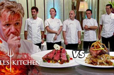 Finalists' Signature Dish Challenge Gets Rated by Gordon's Executive Chefs | Hell’s Kitchen
