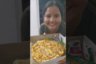 9/100 Pizza for rs 100 #minivlog #food #vlog #shorts