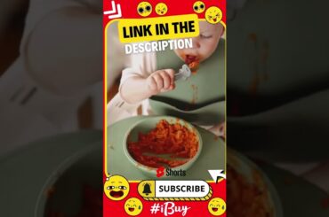 Baby Spoon Set | BPA Free Silicone Self Feeding Toddler Utensils #ibuy #shorts